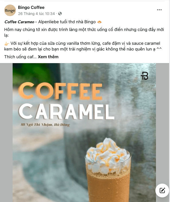 Phân tích triển khai Marketing quán cà phê The Bingo cho thuê tổ chức sự kiện 1000m2 4 Marketing quán cafe Bingo