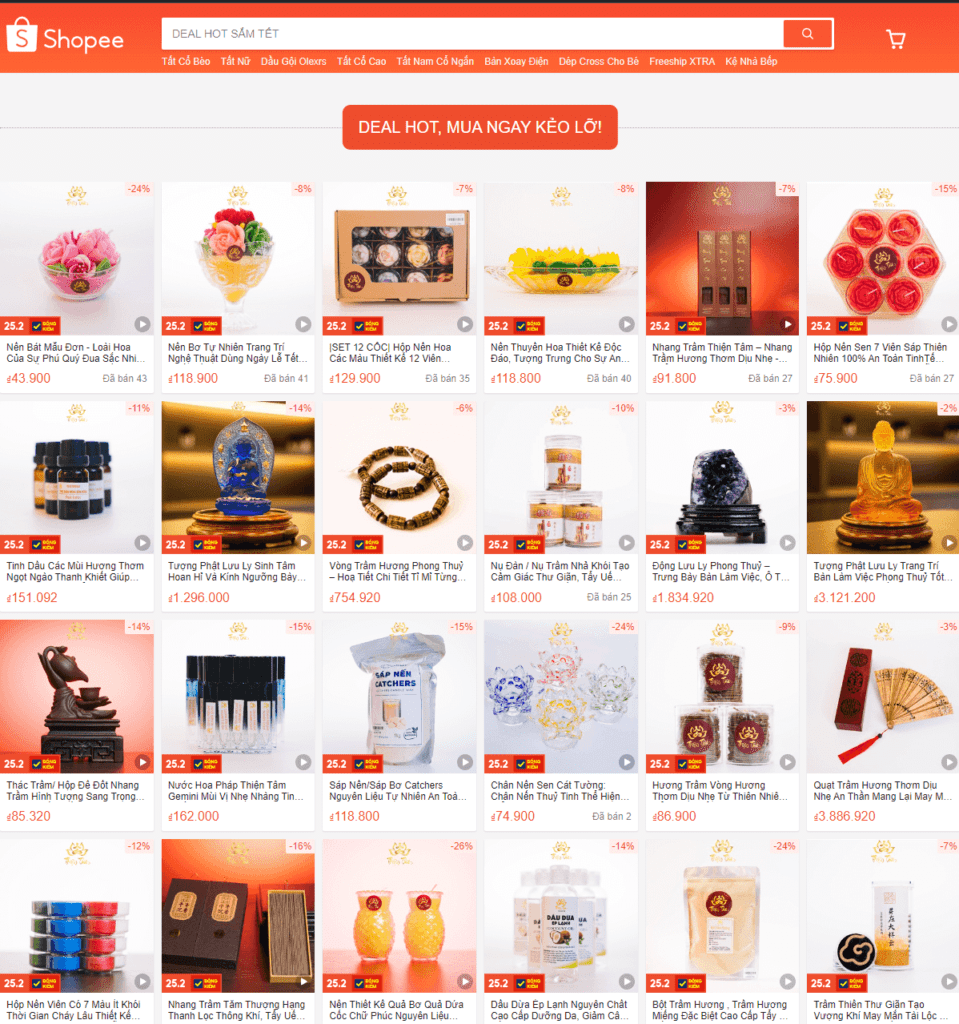 shopee thien tam ft paradise marketing 4